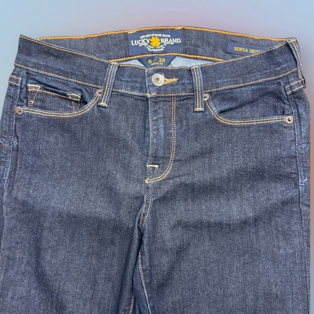 LUCKY BRAND Women’s 6 / 28 SOFIA SKINNY Blue Jeans